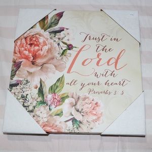 10x10 proverb canvas picture